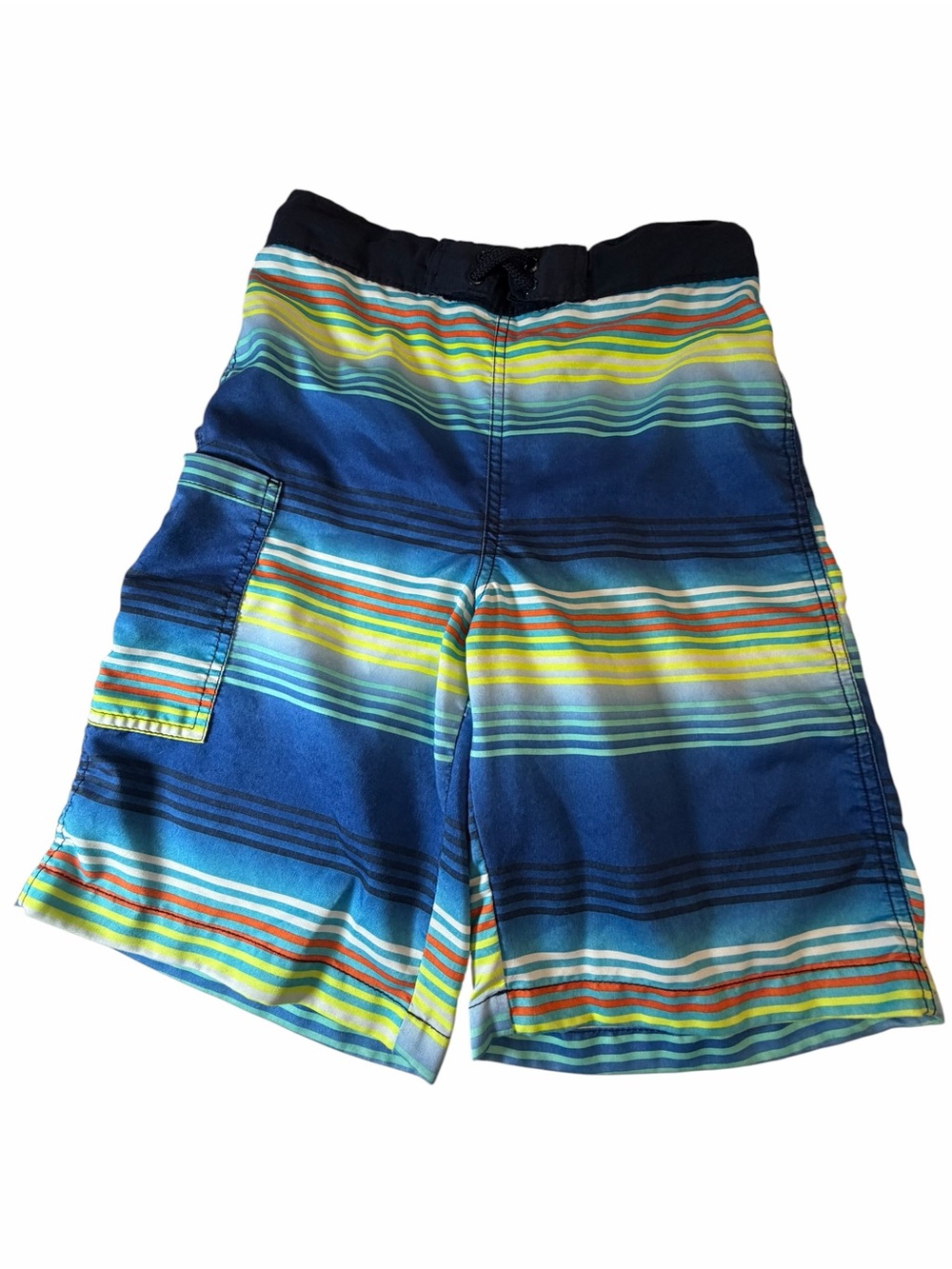 Place Navy and White Boys Swim Shorts